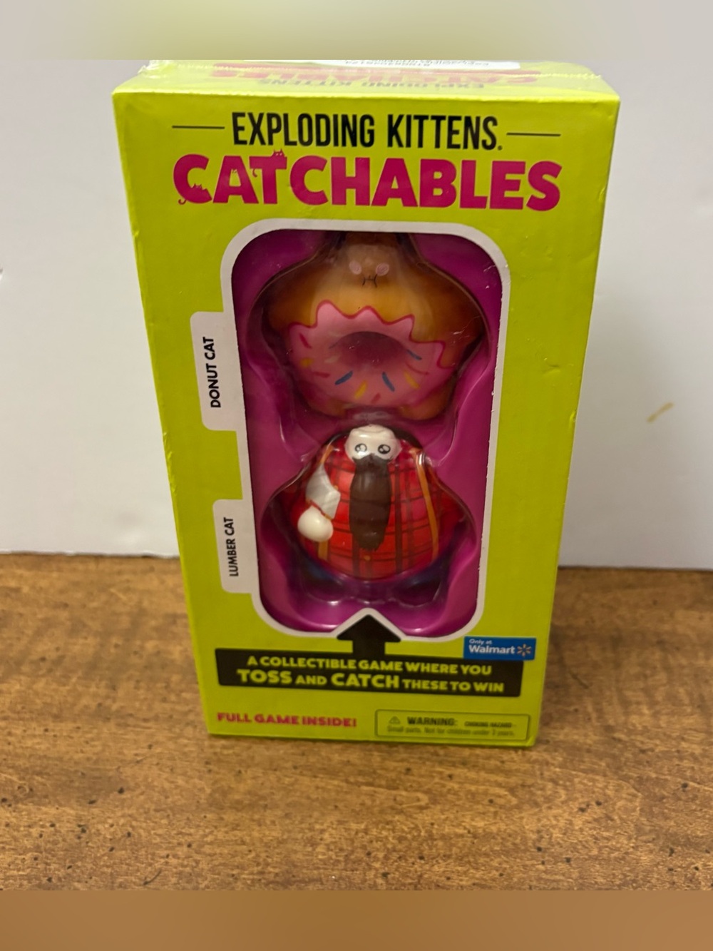 Exploding Kittens: Catchables W/ Donut and Lumber Cat Full Game 2-Pack